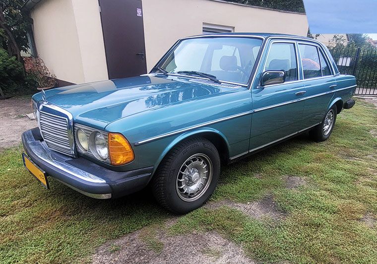 Mercedes-Benz W123 1984, 300 Turbo Diesel z USA.