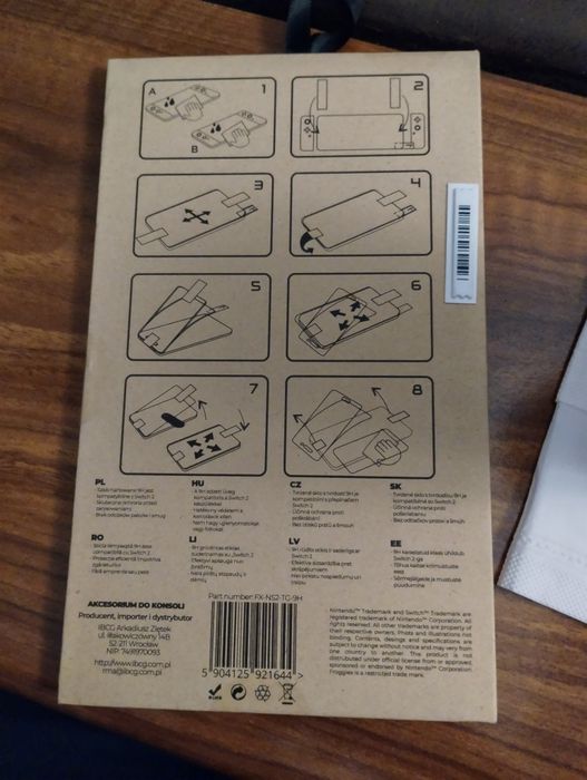 Szkło hartowane ninento switch 2