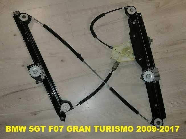 BMW 5GT F07 GRAN TURISMO 2009-2017 Oryginalny Podnośnik Mechanizm Szyby Tył Prawy [6e]