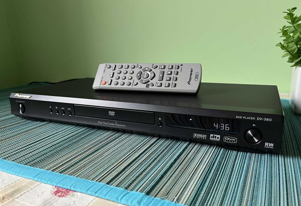 DVD Pioneer DV-380. Повний комплект. Відеоогляд!
