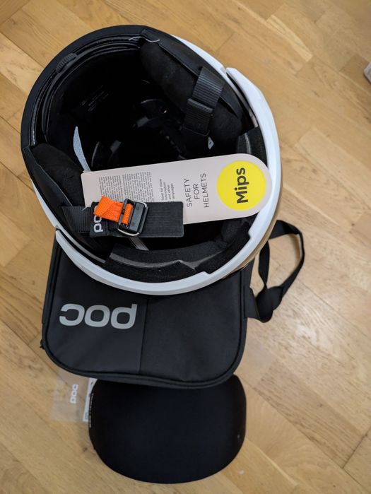 POC Levator 55 58 MIPS M L kask narciarski snowboardowy wizjer szyba