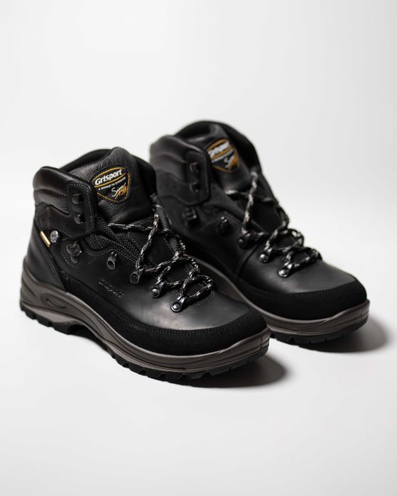 Мужские зимние термо ботинки Grisport Nero Dakar Trekking 4 модели