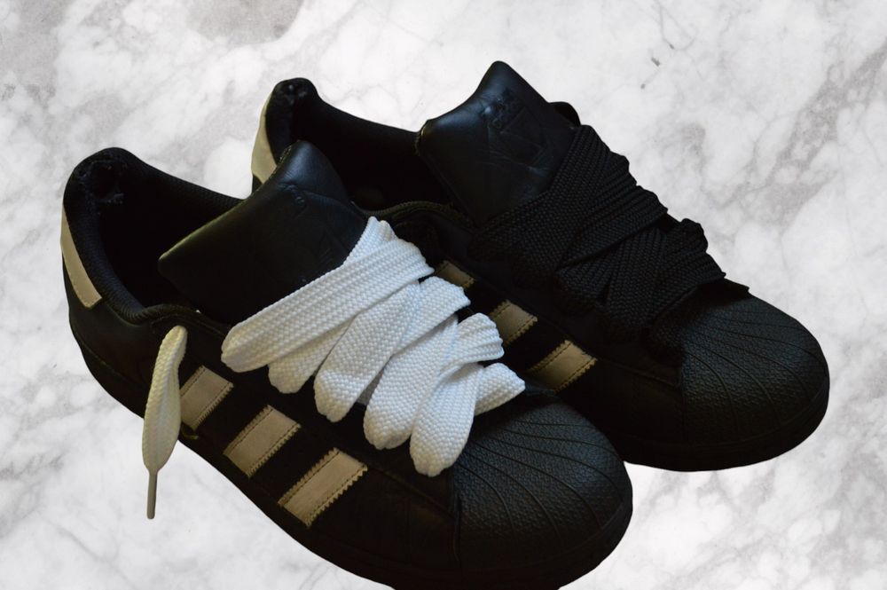 Широкі шнурки 20mm sk8 скейт rep