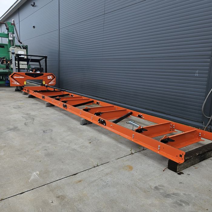 Trak taśmowy spalinowy wood mizer lx 50 7m torowiska