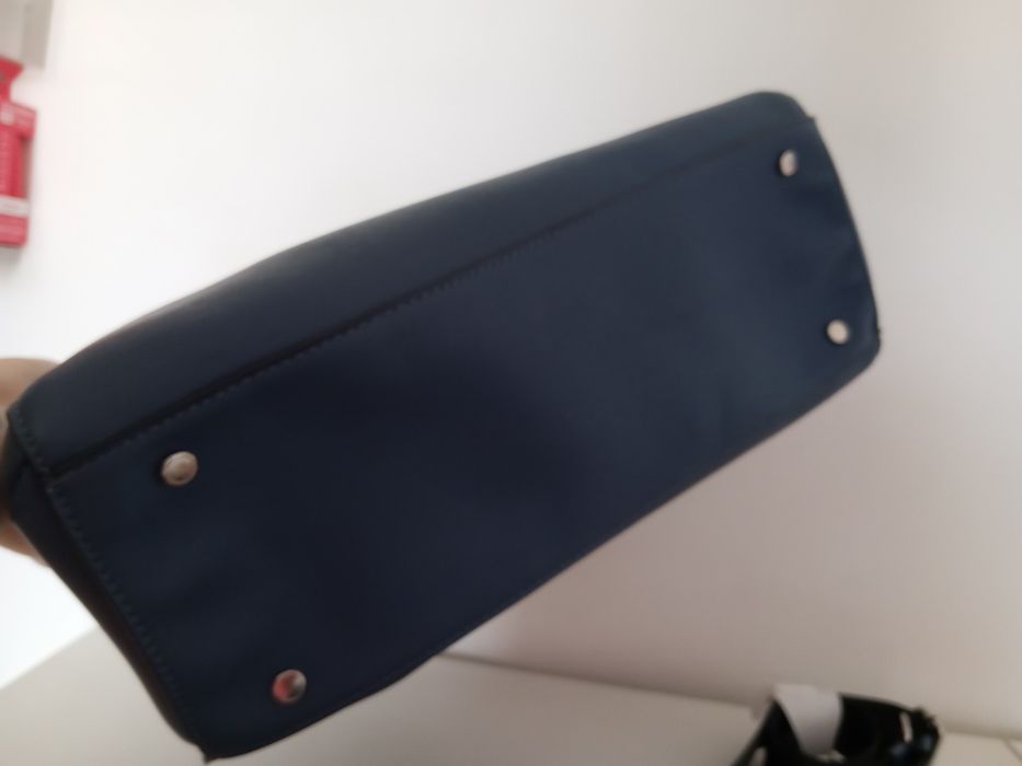 Mala azul Parfois, 33x25cm
