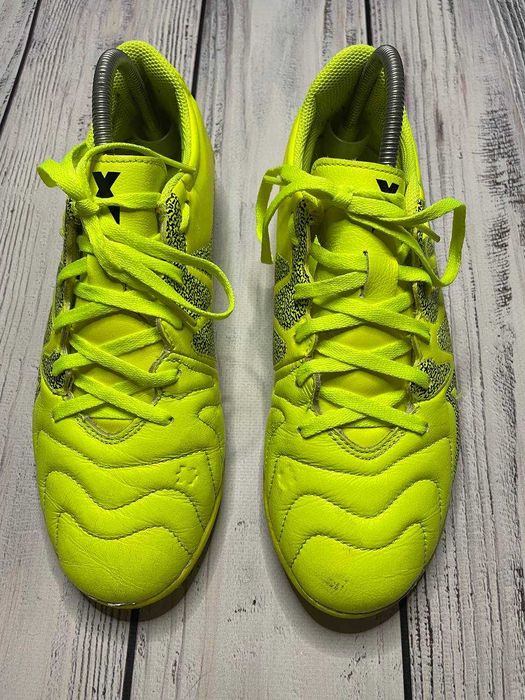 Сороконожки кожаные Adidas x15.3 TF