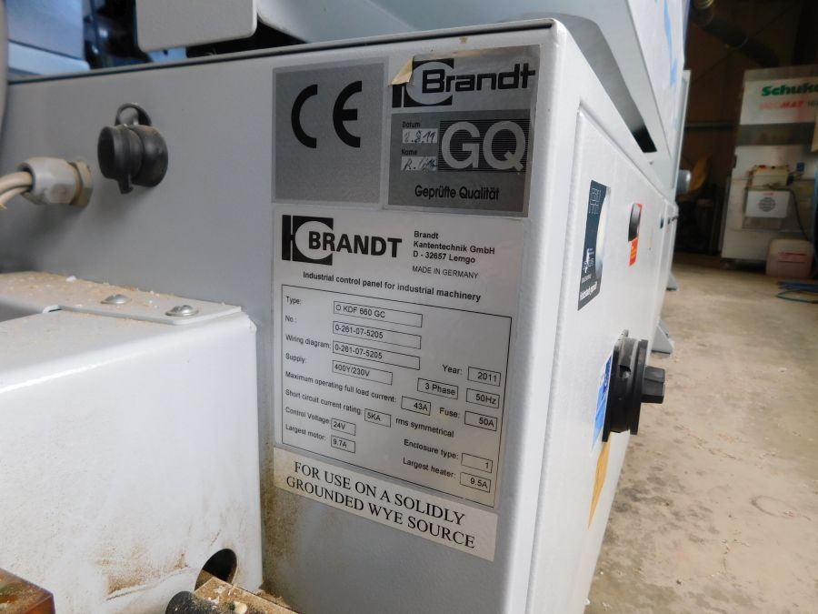 Okleiniarka Brandt Optimat  KDF 660 GC  1700 mth  przebieg  Sprowadzona
