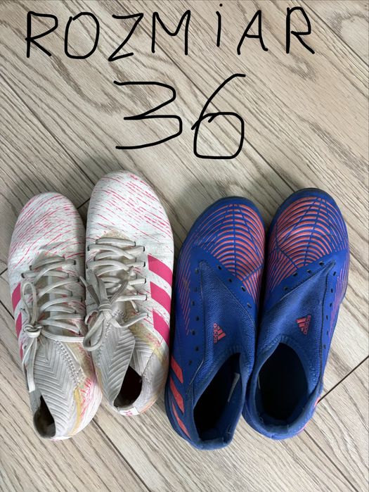 Buty piłkarskie korki lanki i halówki stan bdb