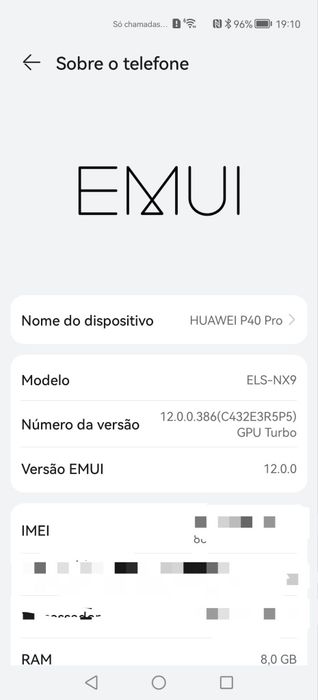 Huawei P40 PRO Rosa