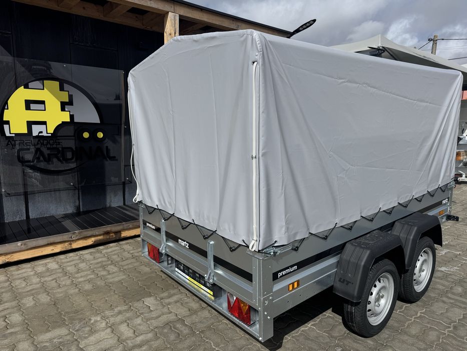 Atrelado MARTZ PREMIUM 2,65M /2 XL + lona de cobertura NOVO