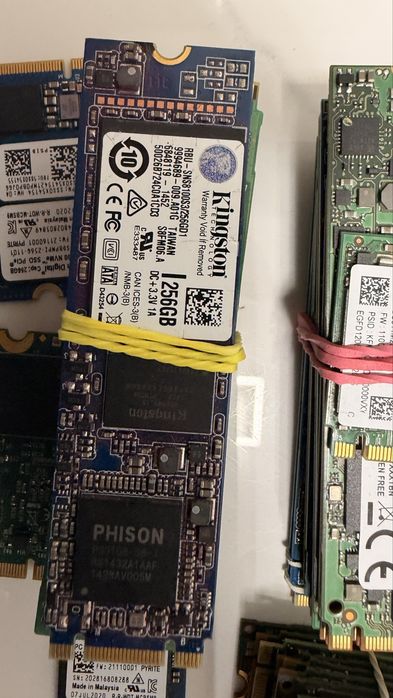 Диски SSD M2 NVMe 256Gb різні розміри перевірені робочі гарантія