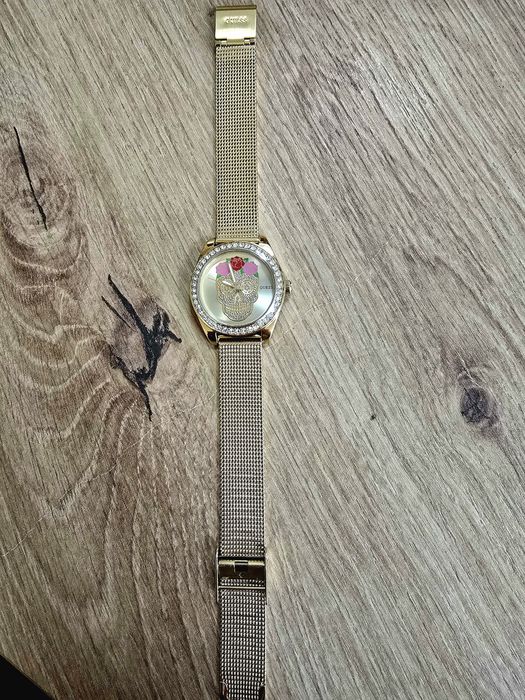 NOWY Zegarek damski piekny Guess  Calaverta  czaszka