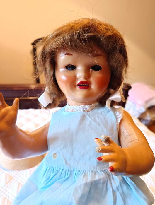 Boneca antiga espanhola (50 cm)