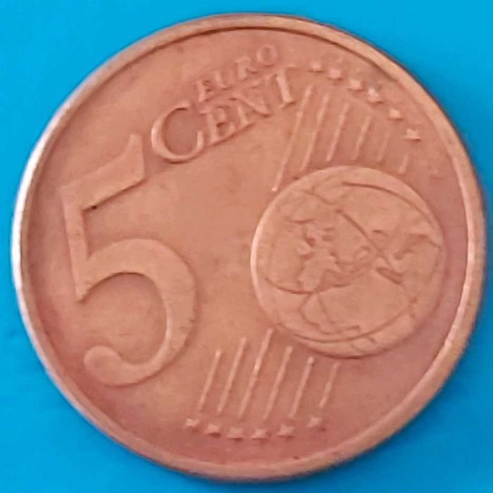 5 Cêntimos de 2010 * J * da Alemanha