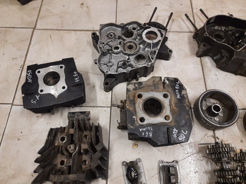 Honda Mtx 80 C silnik HD02E części cylinder magneto kopka karter  kapa