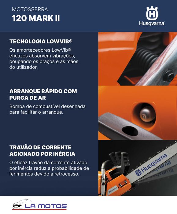 Motosserra Husqvarna 120 Mark II