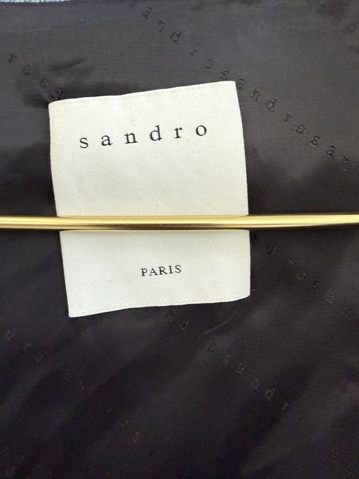 Бомбер з бархату  Sandro