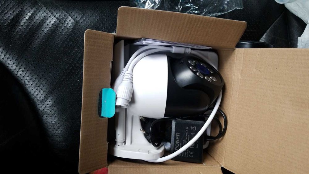 5 Мп камера вулична, поворотна WiFi з автослідкуванням звуком для дома