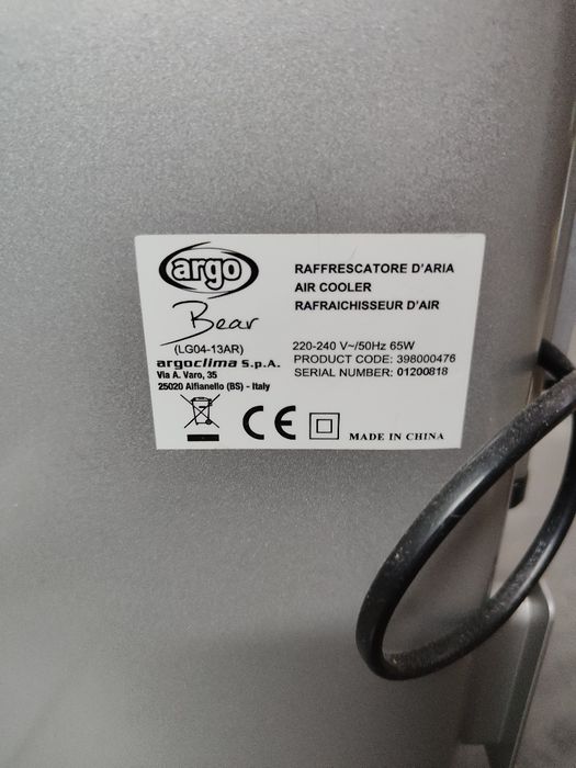 Climatizador Argo Bear