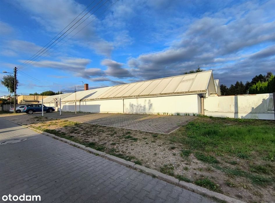 Hala/ Magazyn 450 m2, działka 1484 m2, Jasin