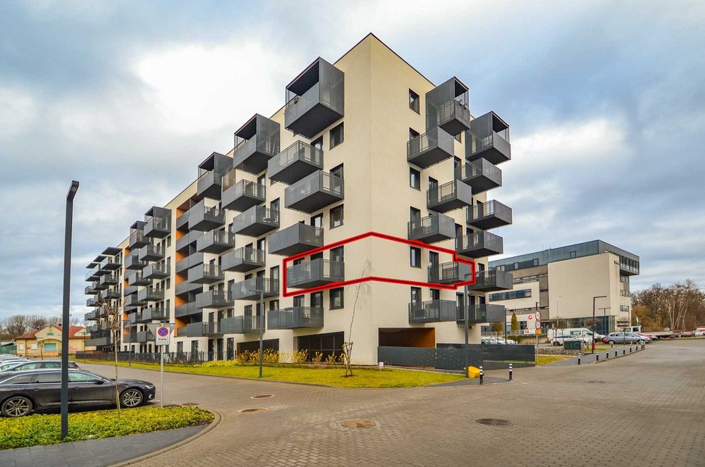 Umeblowane mieszkanie 3 pokojowe | 2 balkony | 2 miejsca w hali garaż.