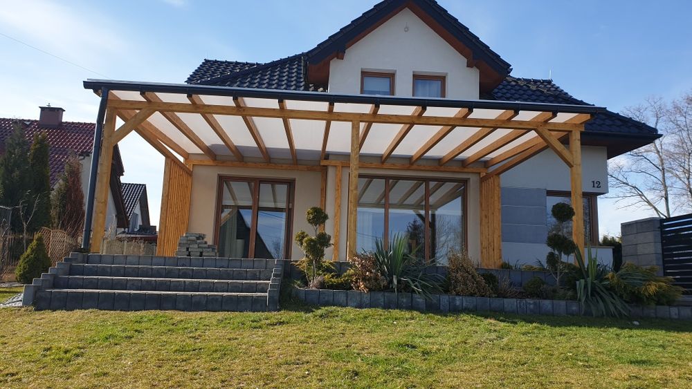 Wiata pergola zadaszenie tarasu altanka tarasy pergole