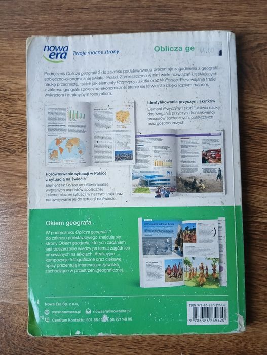 Podręcznik Oblicza geografii klasa 2