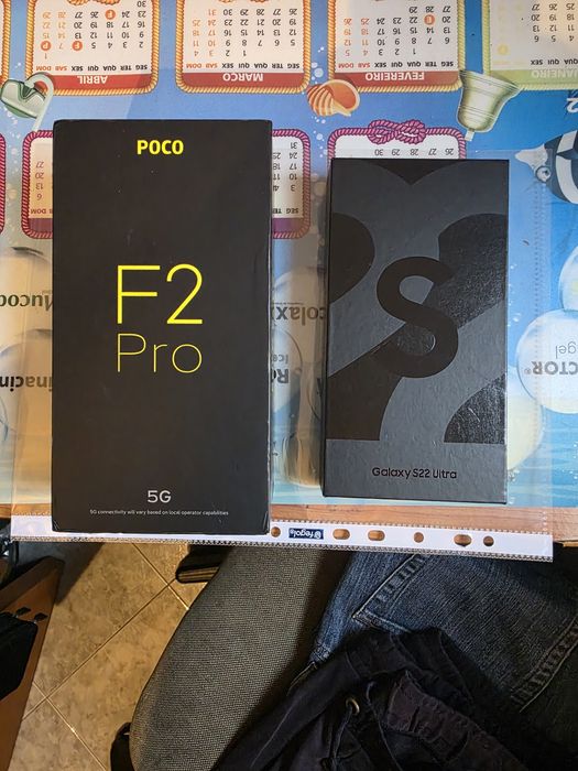 Sansung S22 Ultra e Poco F Pro 2