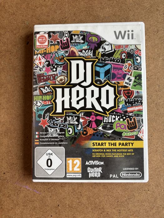 Jogos Wii - DJ Hero