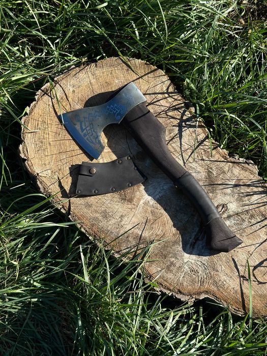 Сокира ручної роботи Вікінг TR28/1 з чохлом Подарочный топор