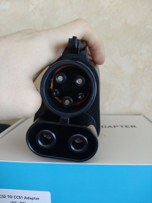 АКЦІЙНА ЦІНА‼️Перехідник CCS2-CCS1 EV Charging adapter 400А 250Kw + Ty