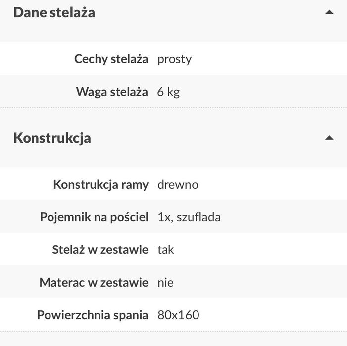 Łóżko dziecięce Agata meble