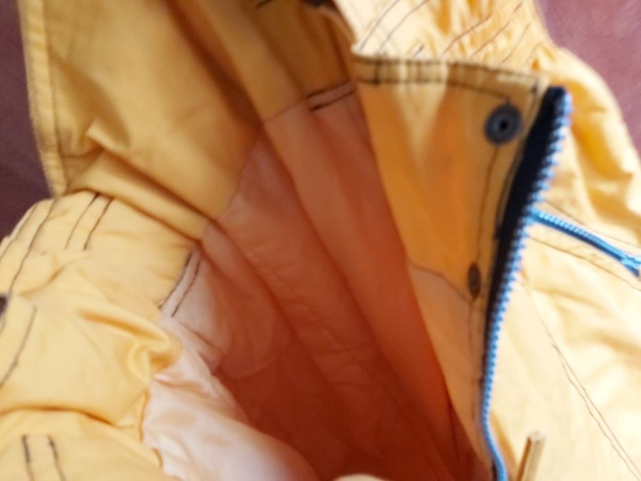 Spodnie ocieplane z szelkami