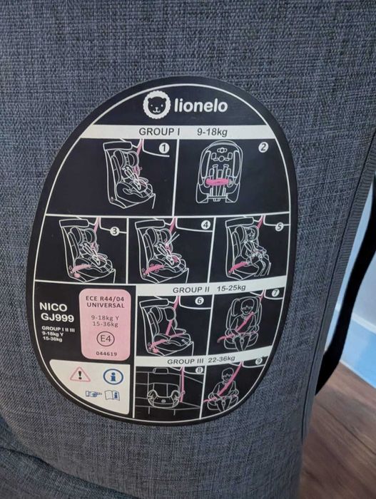Fotelik samochodowy Lionelo