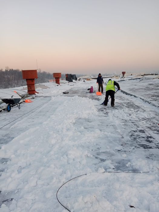 Odśnieżanie dachów