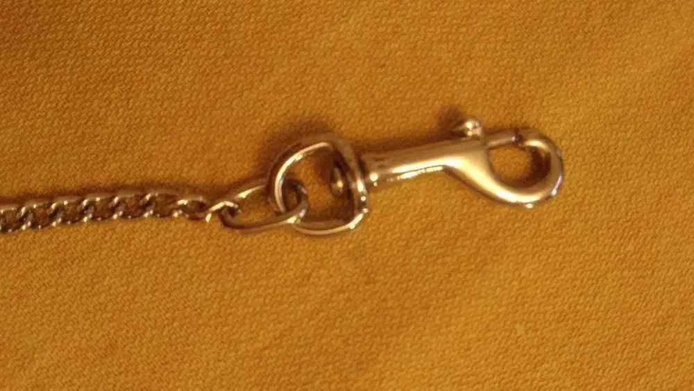 Nowa smycz dla psa,  łańcuszkowa - 110 cm