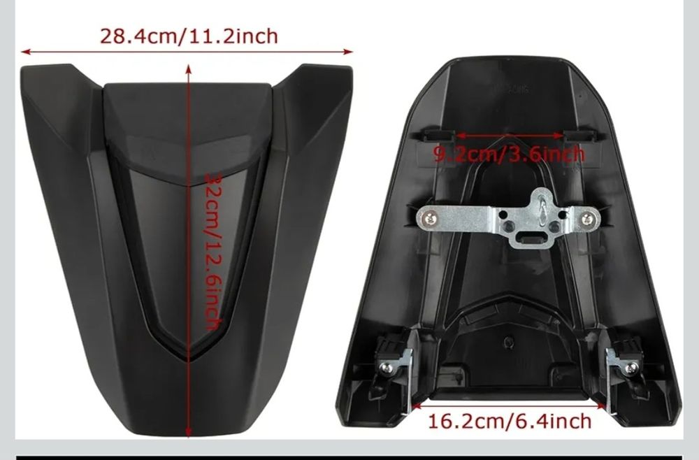 Capa para banco traseiro Honda CBR650R e CB650R