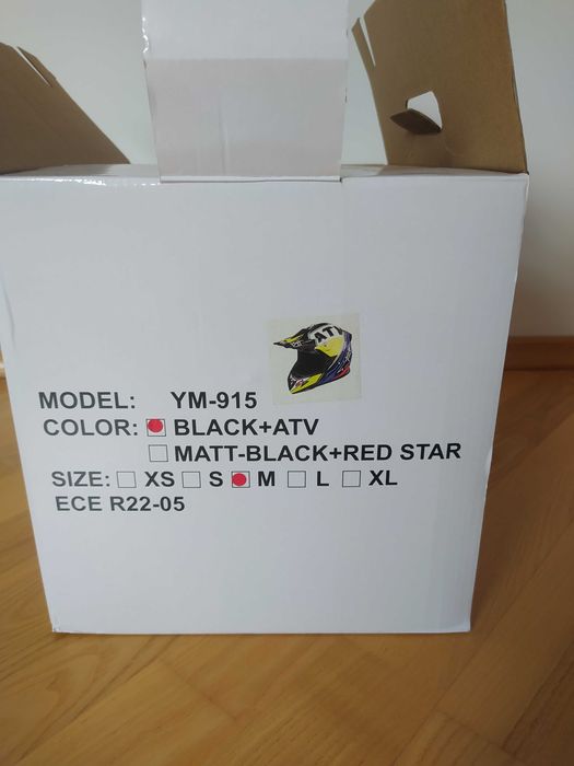 Kask Quad Cross Horn Helmets YM-915