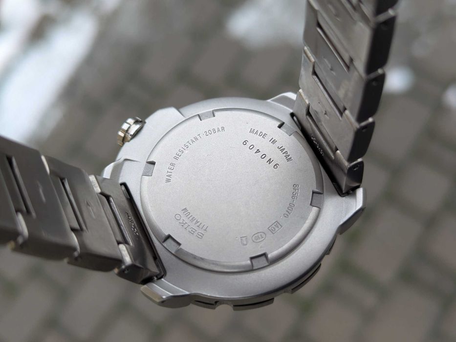 Seiko Landtrek SBCJ009 GMT Prospex Titanium