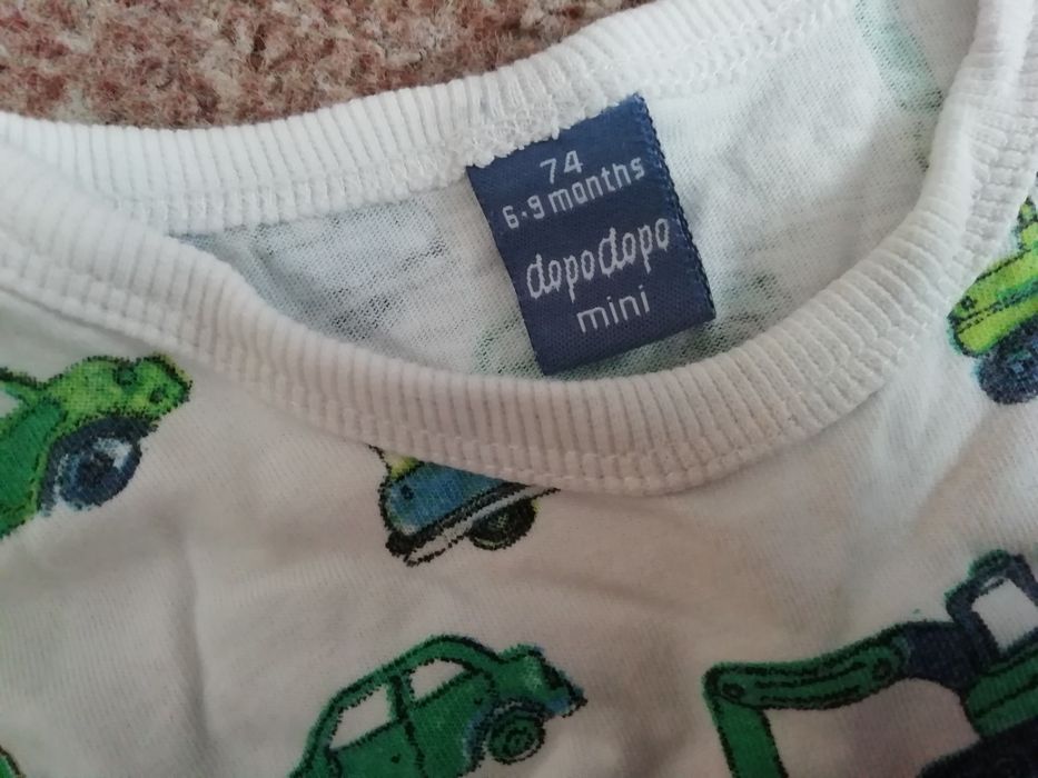 Bluzka niemowlęca chłopięca r. 74