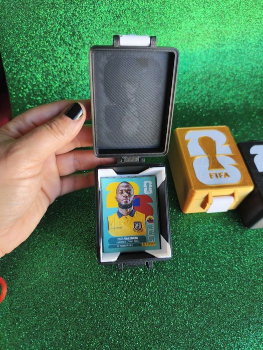 Caixa para cromos copa do mundo