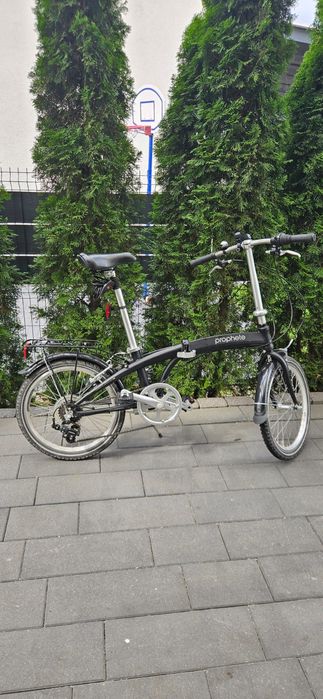 Rower składany składak Prophete czarny 20 cali