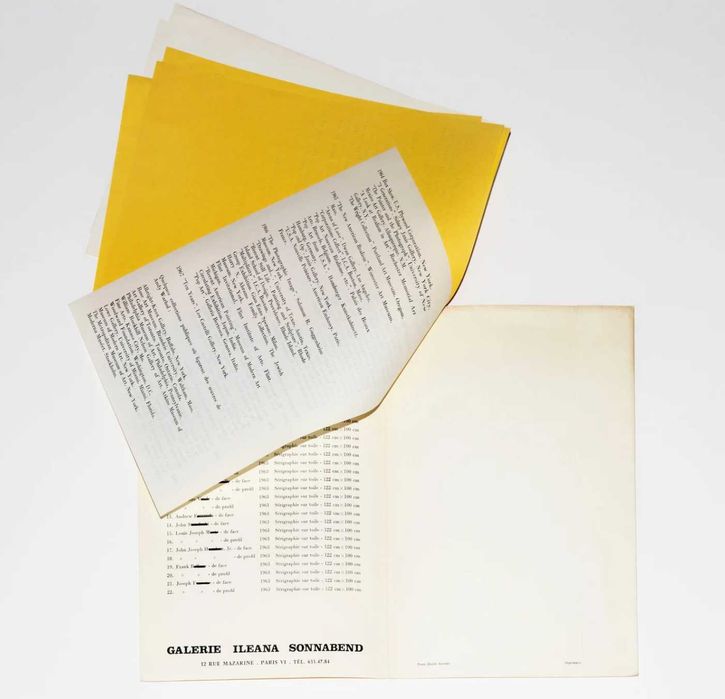 Andy Warhol Dossier Nº 2357 Thirteen Most Wanted Men 1967 Exposição