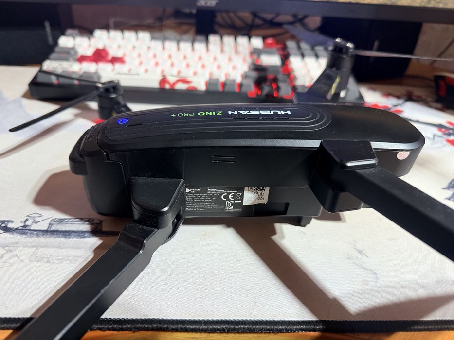 Квадрокоптер Дрон 4K Hubsan Zino Pro Plus + GPS з пультом та сумкою