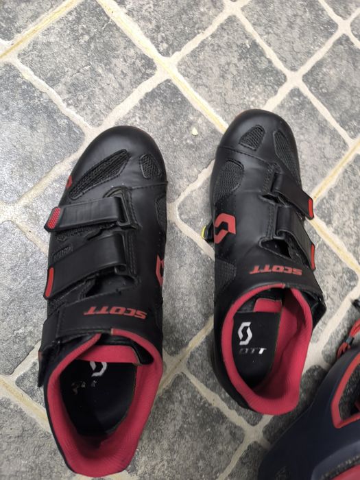 Sapatos de ciclismo de estrada + capacete SCOTT