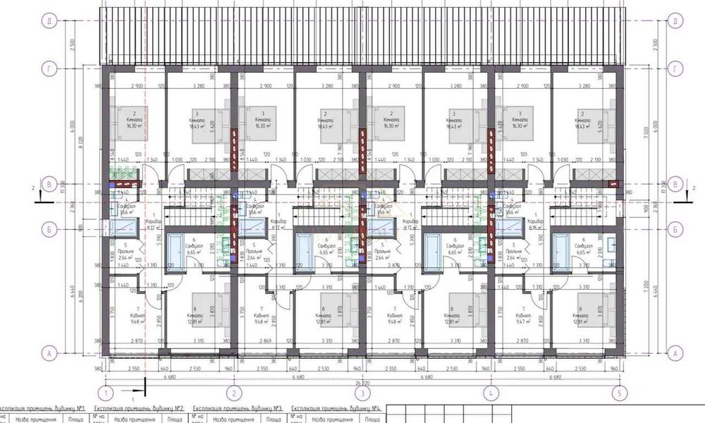 Сучасний Таунхаус з гаражем в місті,центральна частина.