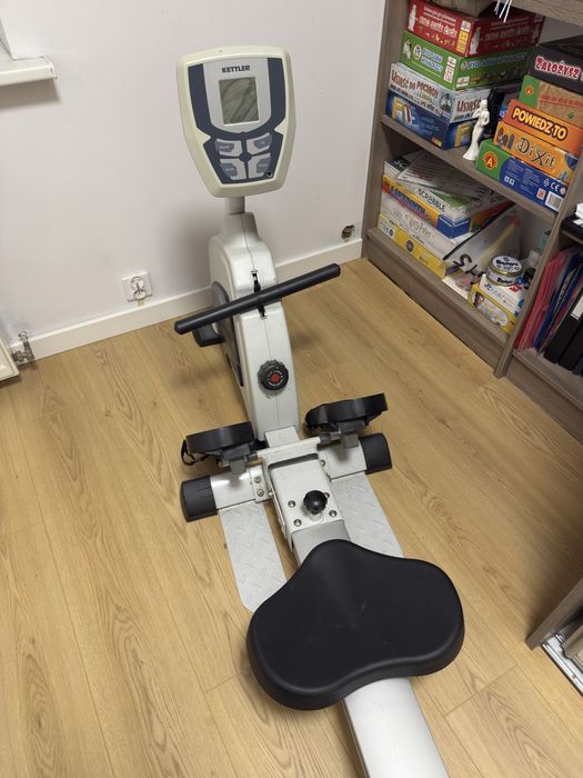 Wioślarz treningowy Kettler Coach M – solidny ergometr wioślarski / sprzęt fitness