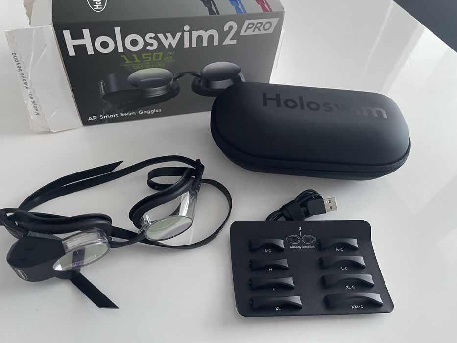 Holoswim 2 pro okulary do plywania triathlon open water OW