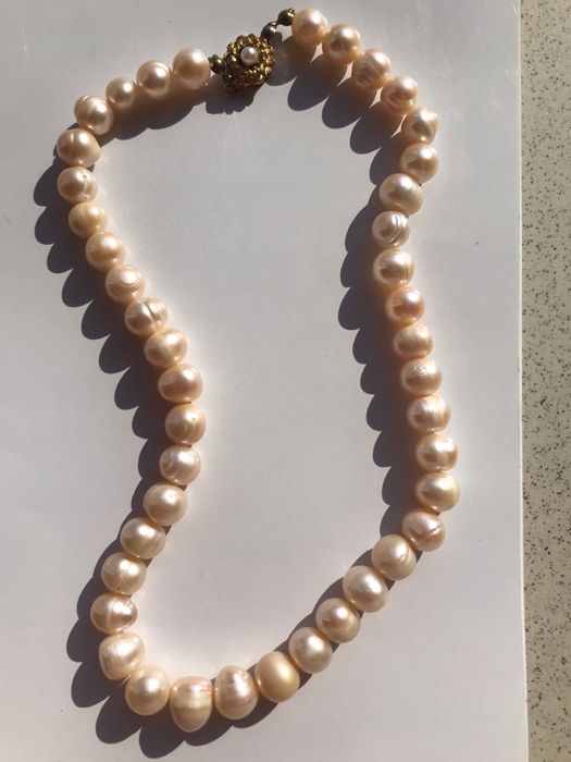 Жемчуг натуральный бусы ожерелье
