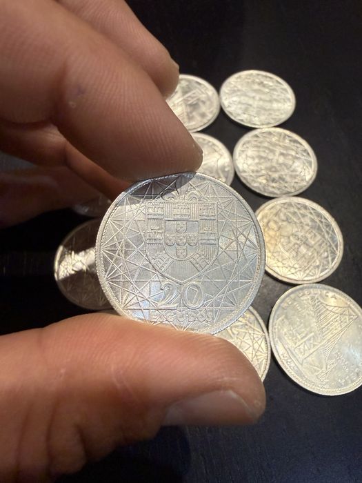 20 Escudos 1966 - Ponte Salazar - Prata
